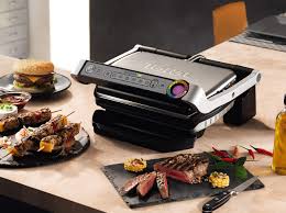 Picture of TefalOptigrill for indoor electric grilling, 2000 watts, Stainless Steel, GC712D28